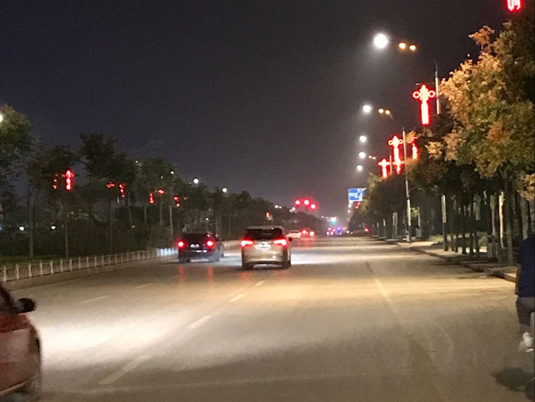 菏澤市鄆城縣水滸路、金河路照明改造